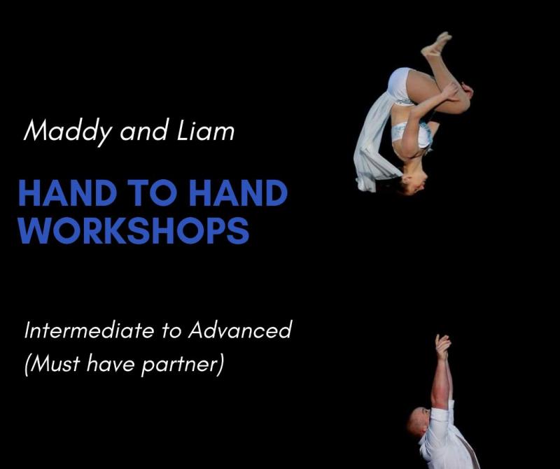 Maddy and Liam Hand to Hand Workshop